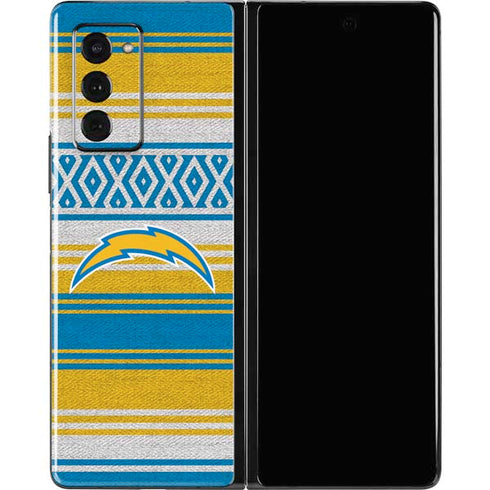 NFL Los Angeles Chargers Trailblazer Galaxy Z Fold2 5G Skin