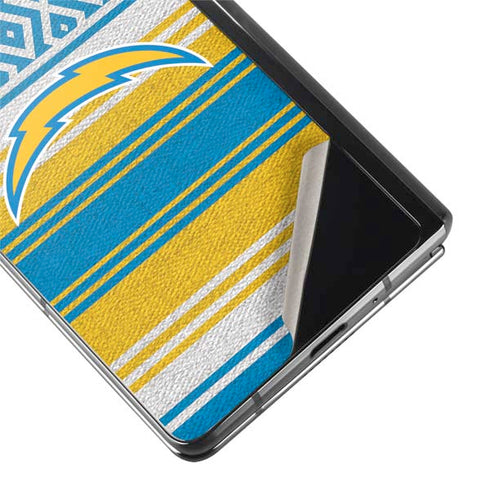 NFL Los Angeles Chargers Trailblazer Galaxy Z Fold2 5G Skin