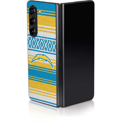 NFL Los Angeles Chargers Trailblazer Galaxy Z Fold5 5G Skin