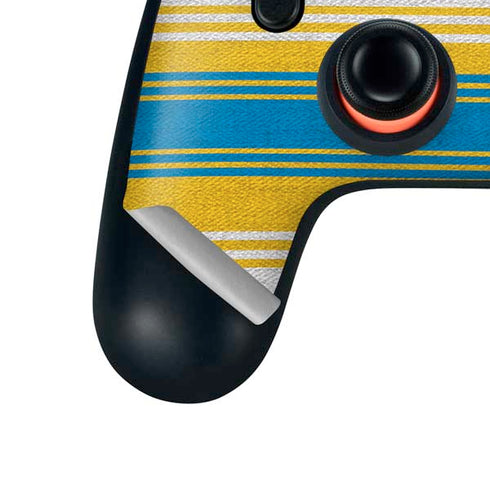NFL Los Angeles Chargers Trailblazer Google Stadia Controller Skin
