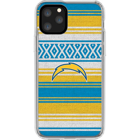 NFL Los Angeles Chargers Trailblazer iPhone 11 Pro Clear Case