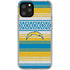 NFL Los Angeles Chargers Trailblazer iPhone 11 Pro Clear Case