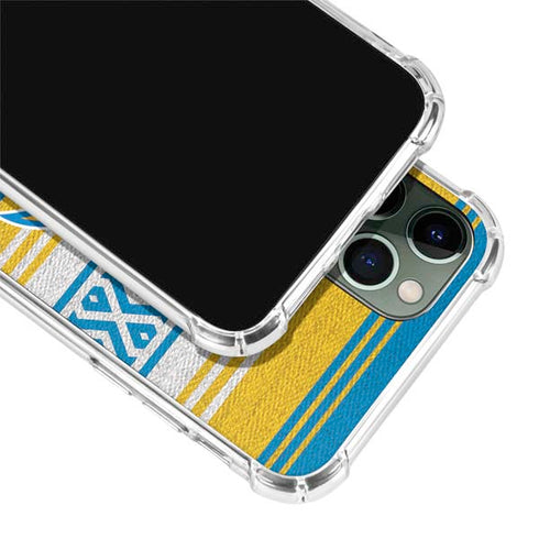 NFL Los Angeles Chargers Trailblazer iPhone 12 Pro Clear Case
