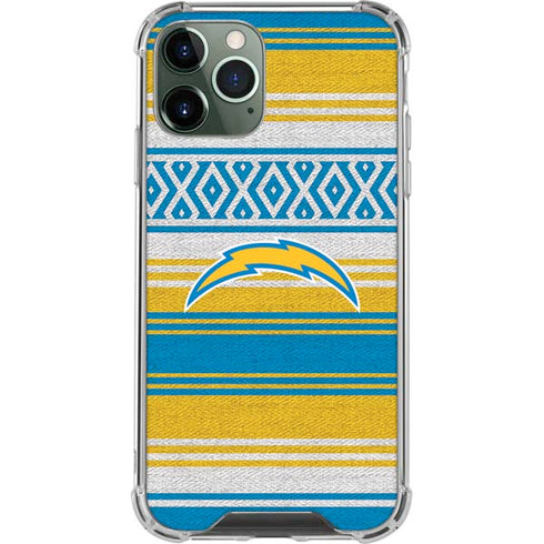 NFL Los Angeles Chargers Trailblazer iPhone 12 Pro Max Clear Case