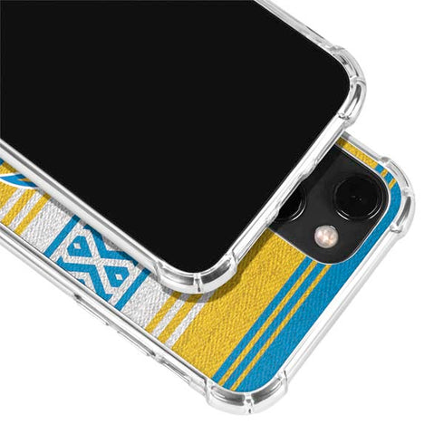 NFL Los Angeles Chargers Trailblazer iPhone 13 Mini Clear Case