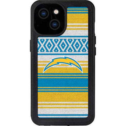 NFL Los Angeles Chargers Trailblazer iPhone 13 Mini Waterproof Case