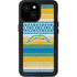 NFL Los Angeles Chargers Trailblazer iPhone 13 Mini Waterproof Case