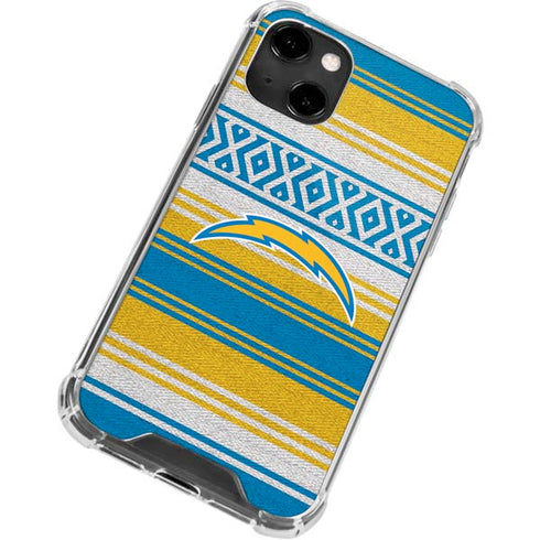 NFL Los Angeles Chargers Trailblazer iPhone 14 Clear Case
