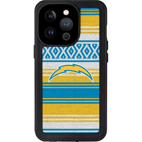 NFL Los Angeles Chargers Trailblazer iPhone 14 Pro Waterproof Case