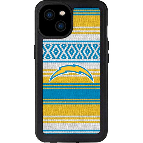 NFL Los Angeles Chargers Trailblazer iPhone 15 Plus Waterproof Case