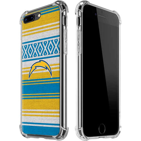NFL Los Angeles Chargers Trailblazer iPhone 7/8 Plus Clear Case