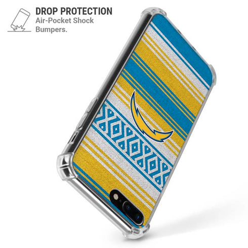NFL Los Angeles Chargers Trailblazer iPhone 7/8 Plus Clear Case