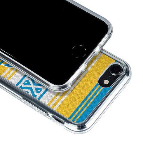 NFL Los Angeles Chargers Trailblazer iPhone SE (2nd & 3rd Gen) Clear Case