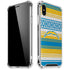 NFL Los Angeles Chargers Trailblazer iPhone XS Max Clear Case