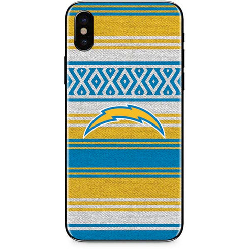 NFL Los Angeles Chargers Trailblazer iPhone XS Skin