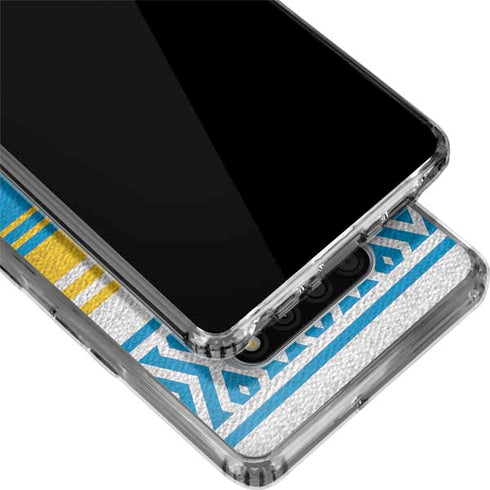 NFL Los Angeles Chargers Trailblazer LG Stylo 6 Clear Case