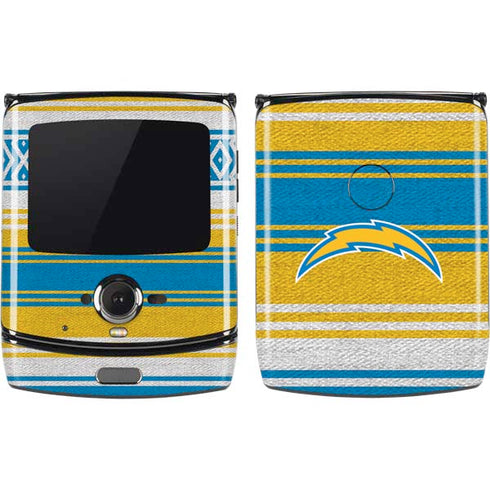 NFL Los Angeles Chargers Trailblazer Motorola RAZR Skin