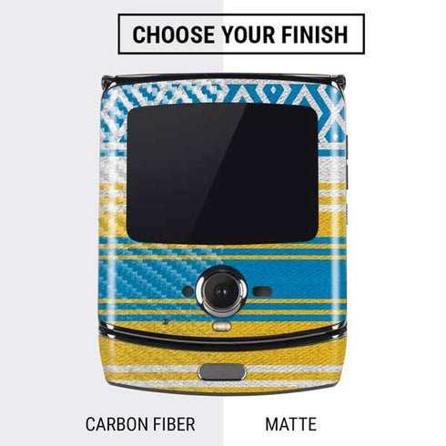 NFL Los Angeles Chargers Trailblazer Motorola RAZR Skin