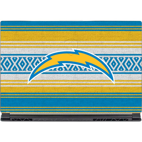 NFL Los Angeles Chargers Trailblazer MSI GS65 Stealth Laptop Skin