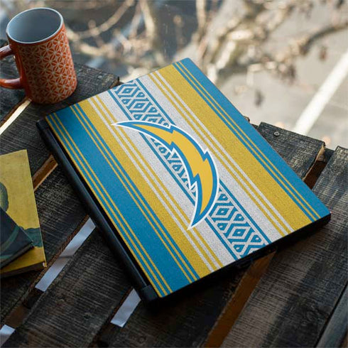 NFL Los Angeles Chargers Trailblazer MSI GS65 Stealth Laptop Skin