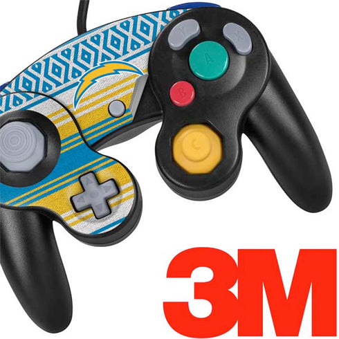 NFL Los Angeles Chargers Trailblazer Nintendo GameCube Controller Skin
