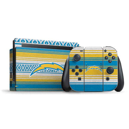 NFL Los Angeles Chargers Trailblazer Nintendo Switch Bundle Skin
