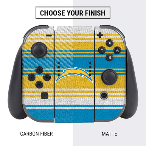 NFL Los Angeles Chargers Trailblazer Nintendo Switch Bundle Skin