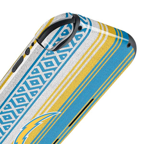 NFL Los Angeles Chargers Trailblazer Nintendo Switch Lite Skin