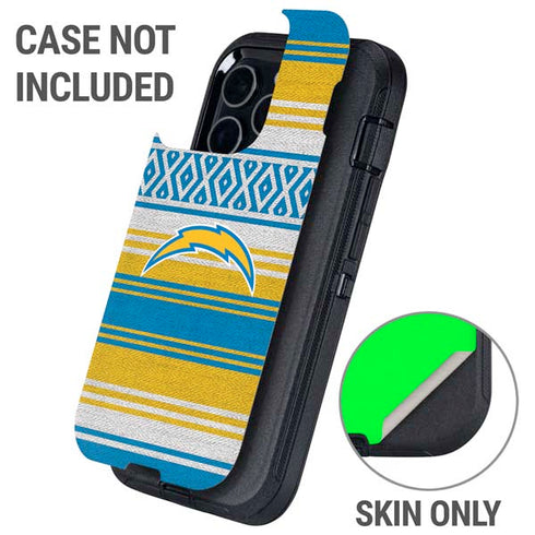 NFL Los Angeles Chargers Trailblazer Otterbox Defender iPhone Skin