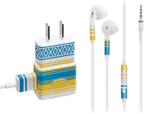 NFL Los Angeles Chargers Trailblazer Phone Charger Skin