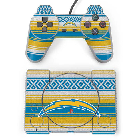 NFL Los Angeles Chargers Trailblazer PlayStation Classic Bundle Skin