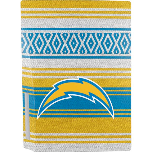 NFL Los Angeles Chargers Trailblazer PS5 Console Skin