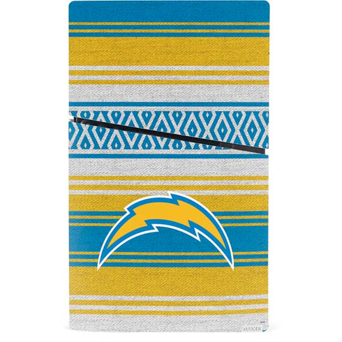 NFL Los Angeles Chargers Trailblazer PS5 Slim Digital Edition Bundle Skin