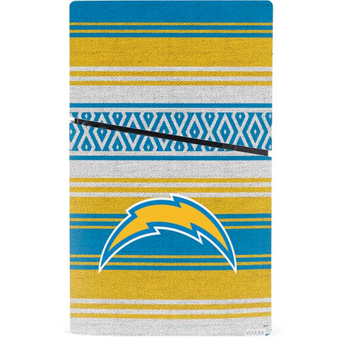 NFL Los Angeles Chargers Trailblazer PS5 Slim Digital Edition Console Skin