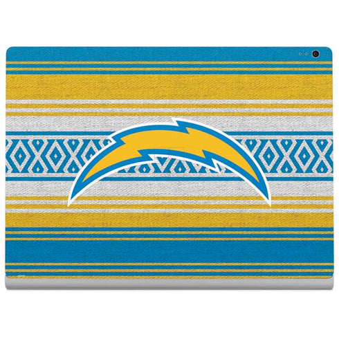NFL Los Angeles Chargers Trailblazer Surface Book 2 13.5in Skin