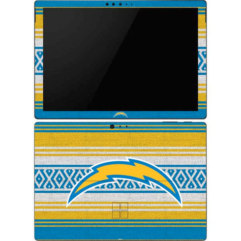 NFL Los Angeles Chargers Trailblazer Surface Pro 6 Skin