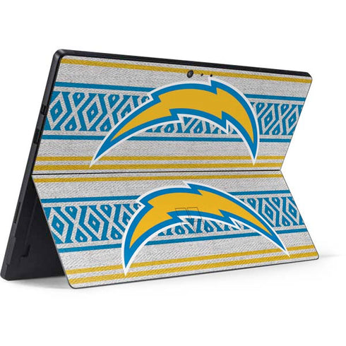 NFL Los Angeles Chargers Trailblazer Surface Pro 6 Skin