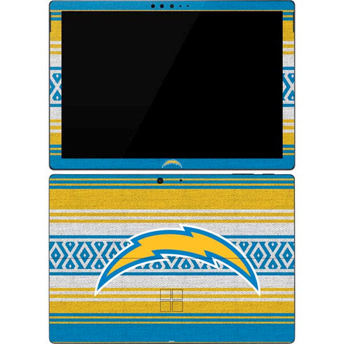 NFL Los Angeles Chargers Trailblazer Surface Pro 7 Skin