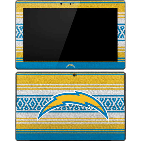 NFL Los Angeles Chargers Trailblazer Surface Pro Tablet Skin