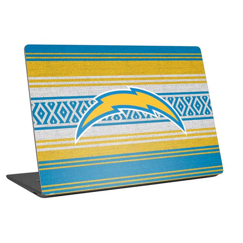 NFL Los Angeles Chargers Trailblazer Universal Laptop 12in (9.8 x 6.8in) Skin