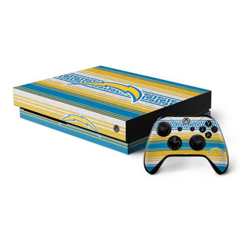 NFL Los Angeles Chargers Trailblazer Xbox One X Bundle Skin