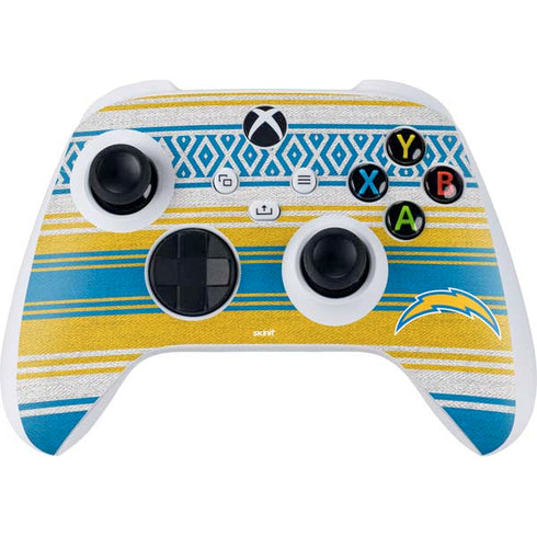 NFL Los Angeles Chargers Trailblazer Xbox Series S Controller Skin
