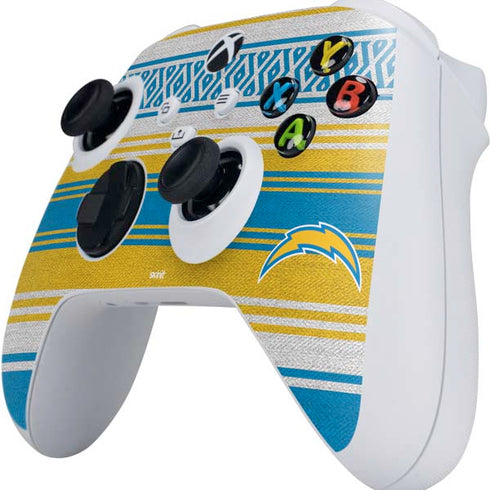 NFL Los Angeles Chargers Trailblazer Xbox Series S Controller Skin