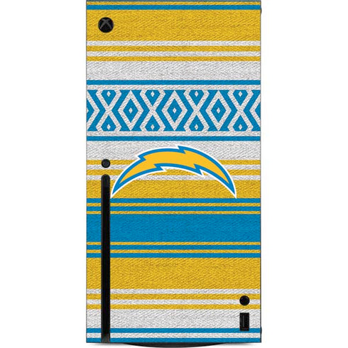 NFL Los Angeles Chargers Trailblazer Xbox Series X Console Skin