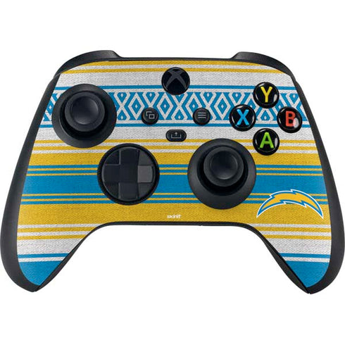 NFL Los Angeles Chargers Trailblazer Xbox Series X Controller Skin