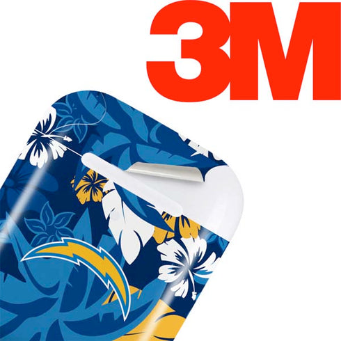 NFL Los Angeles Chargers Tropical Print Apple AirPods Skin