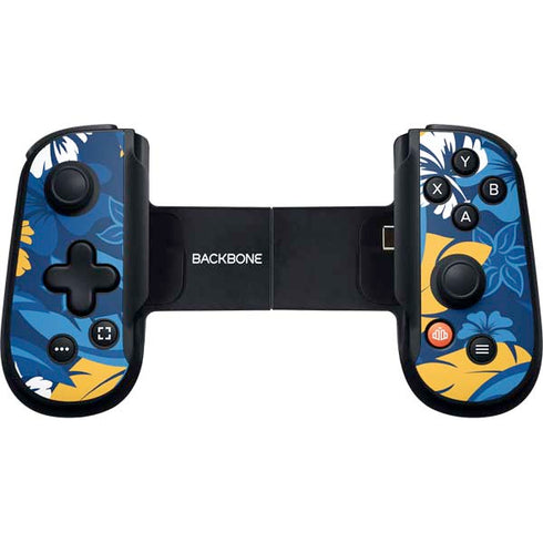 NFL Los Angeles Chargers Tropical Print Backbone One for iPhone Game Controller Skin