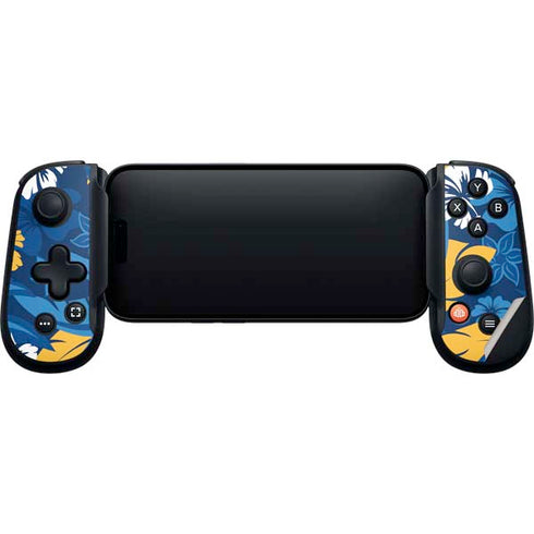 NFL Los Angeles Chargers Tropical Print Backbone One for iPhone Game Controller Skin