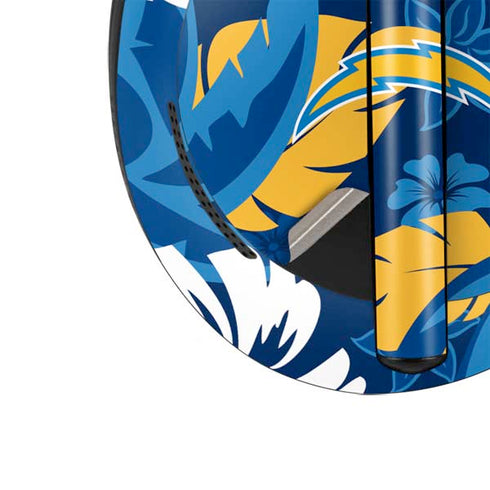 NFL Los Angeles Chargers Tropical Print Bose Noise Cancelling Headphones 700 Skin
