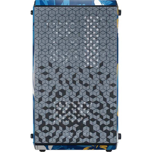 NFL Los Angeles Chargers Tropical Print Cooler Master MasterBox Q300L Mini Tower Skin